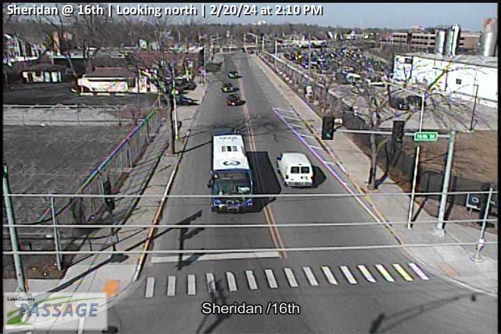 Traffic Cam Sheridan at 16th - N