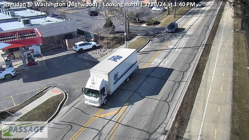 Traffic Cam Sheridan at Washington (Highwood)