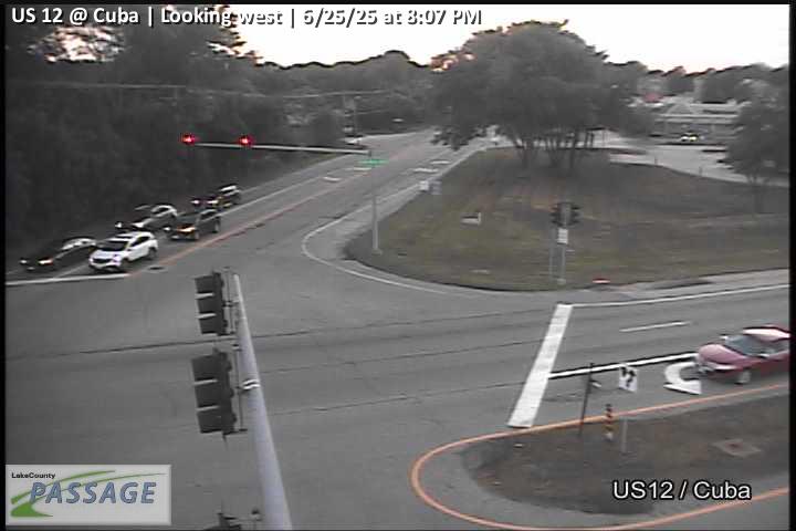 Traffic Cam US 12 at Cuba - W