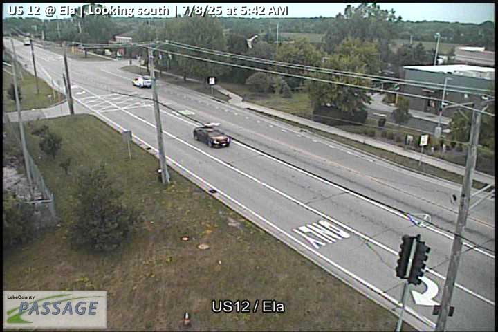 Traffic Cam US 12 at Ela - S