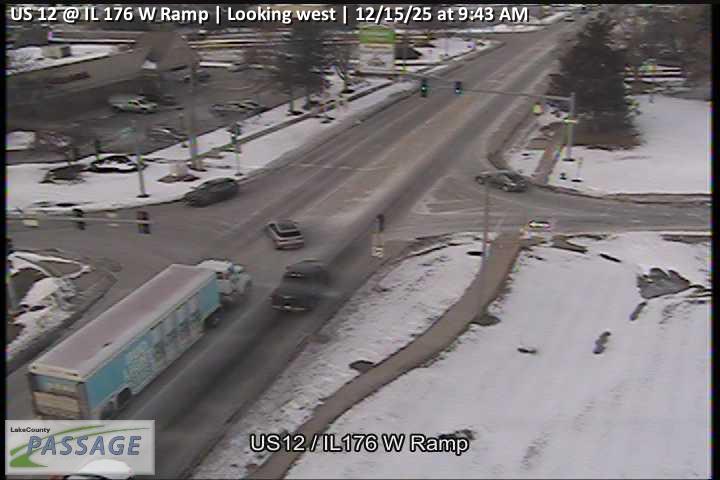 Traffic Cam US 12 at IL 176 W Ramp
