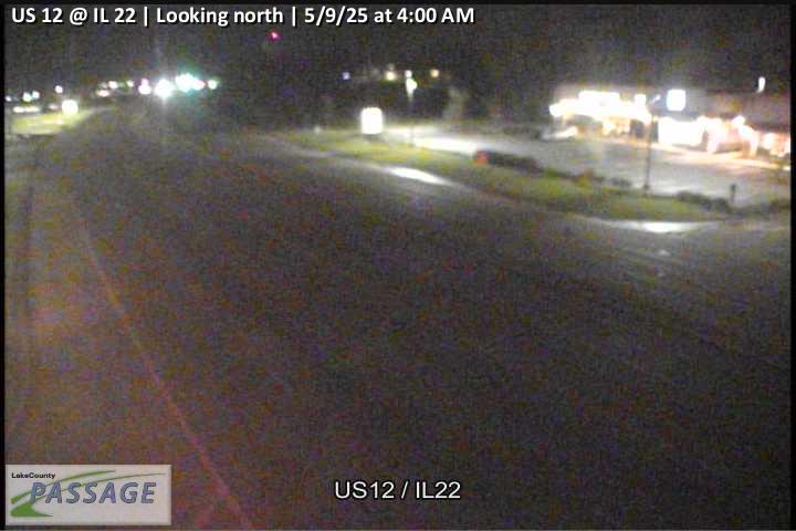 Traffic Cam US 12 at IL 22