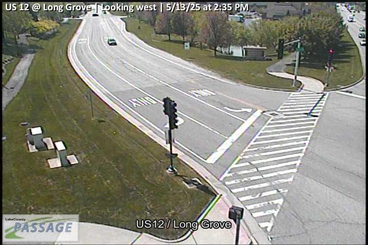 Traffic Cam US 12 at Long Grove