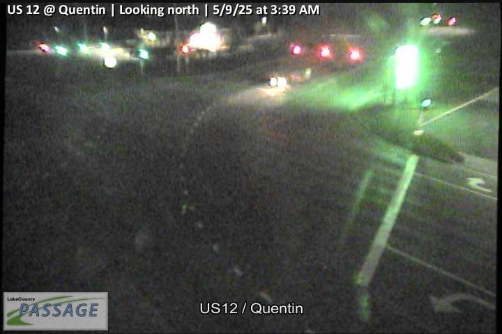 camera snapshot for US 12 at Quentin