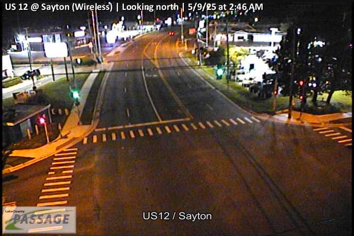 camera snapshot for US 12 at Sayton (Wireless)