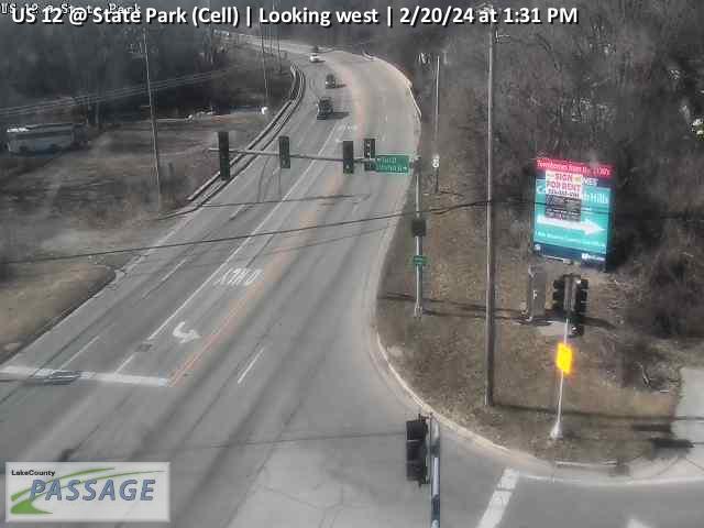 Traffic Cam US 12 at State Park (Cell) - W