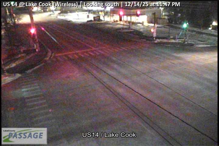 Traffic Cam US 14 at Lake Cook (Wireless)
