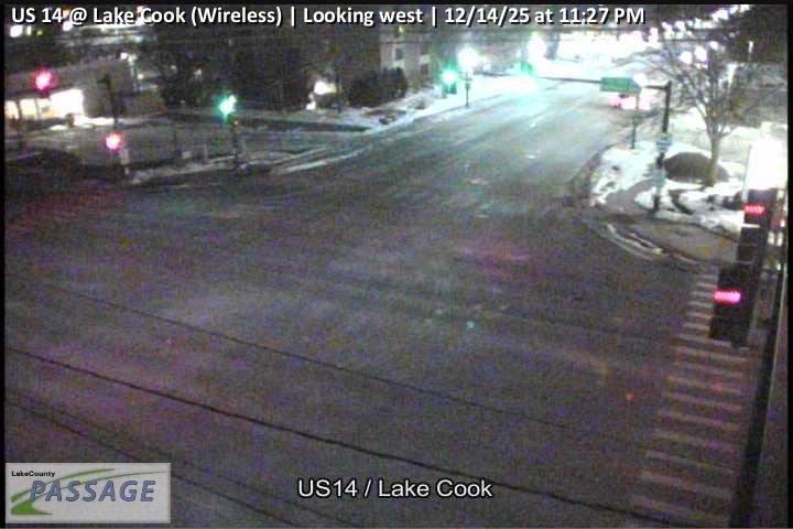 Traffic Cam US 14 at Lake Cook (Wireless)