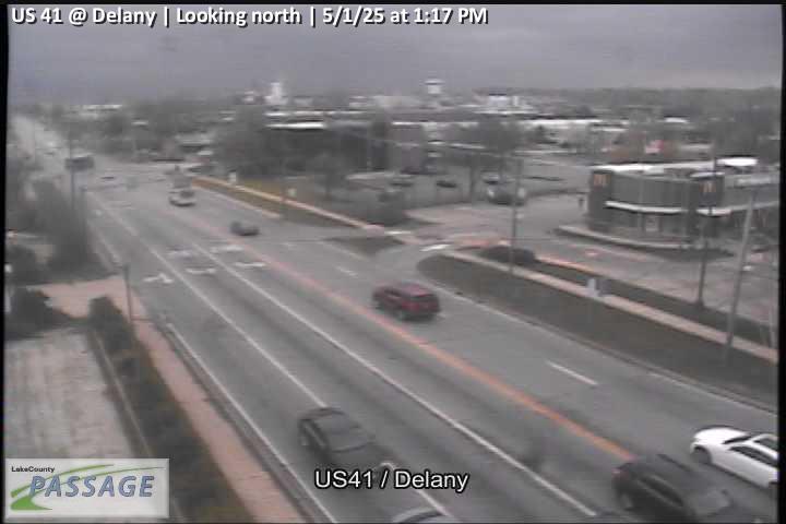 Traffic Cam US 41 at Delany - N