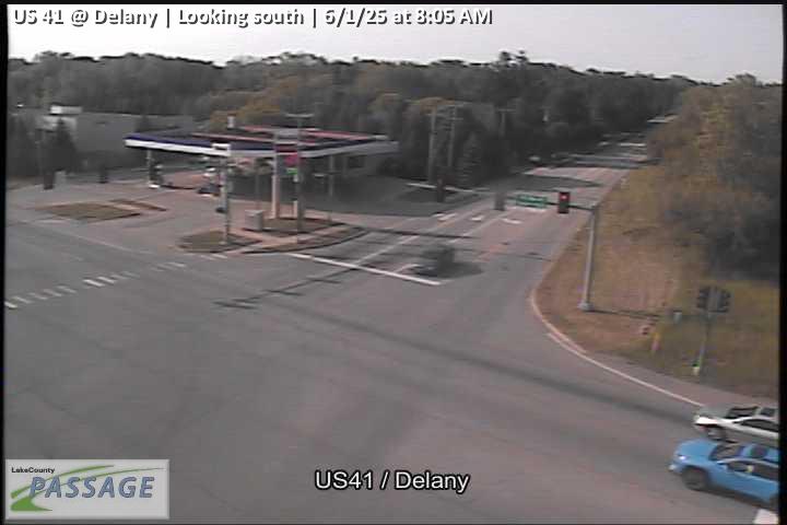 Traffic Cam US 41 at Delany - S