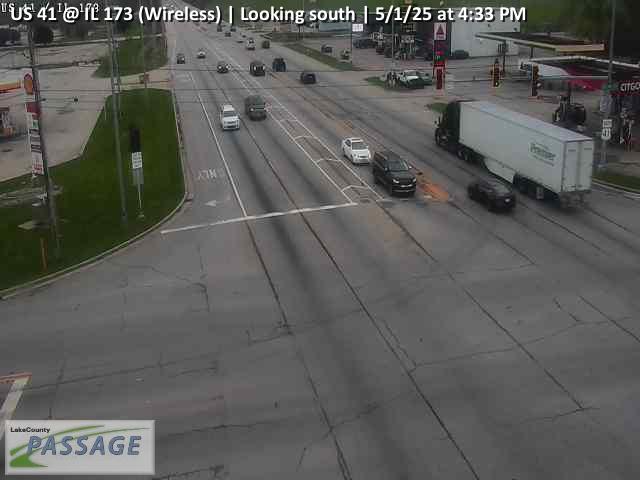 Traffic Cam US 41 at IL 173 (Wireless)