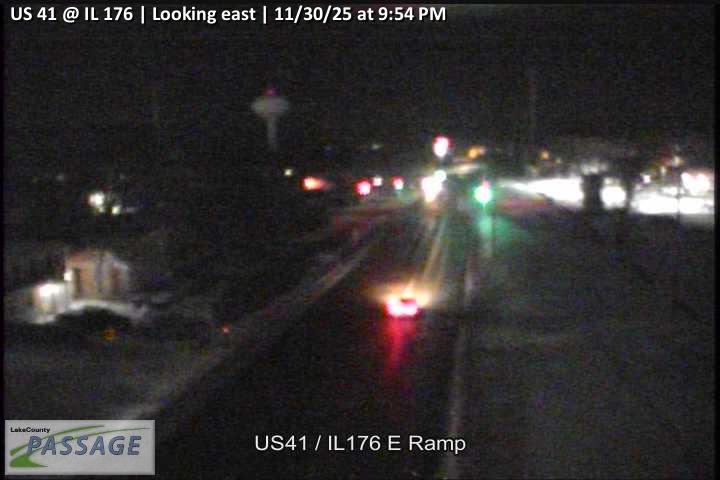 Traffic Cam US 41 at IL 176 - E
