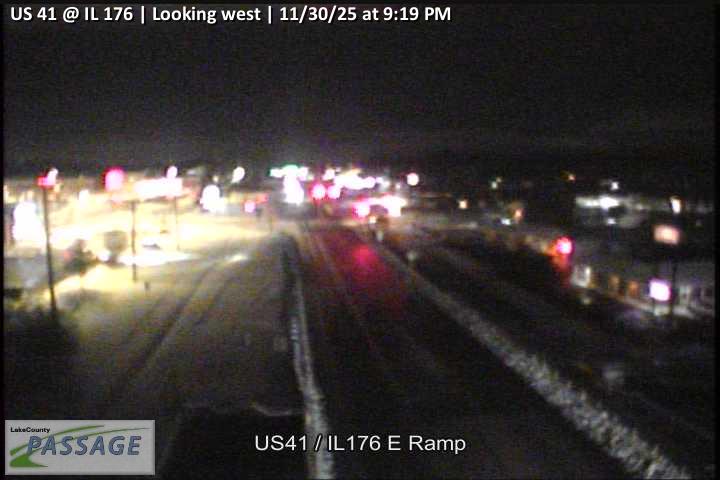 Traffic Cam US 41 at IL 176 - W