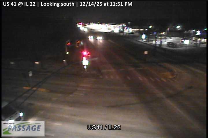 Traffic Cam US 41 at IL 22