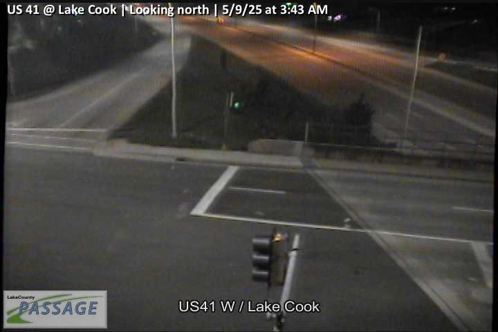camera snapshot for US 41 at Lake Cook