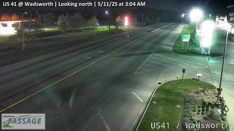 Traffic Cam US 41 at Wadsworth