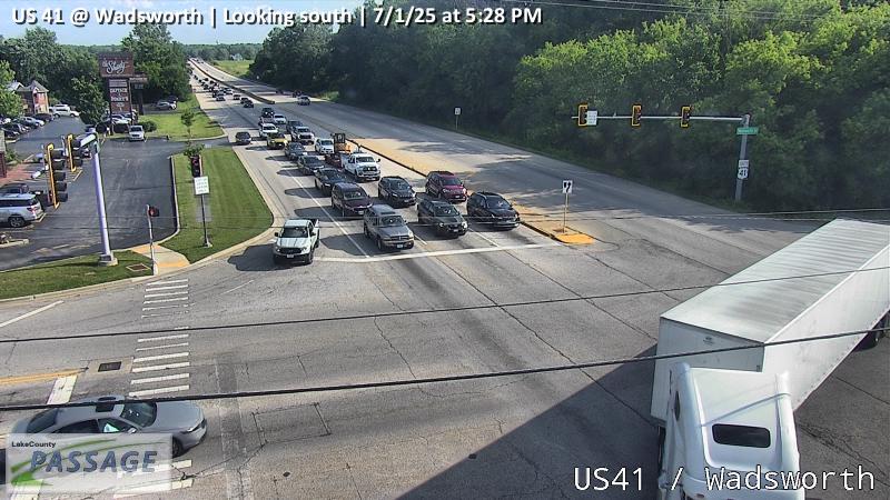 Traffic Cam US 41 at Wadsworth