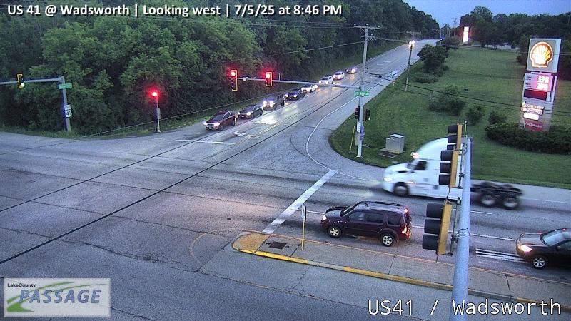 Traffic Cam US 41 at Wadsworth