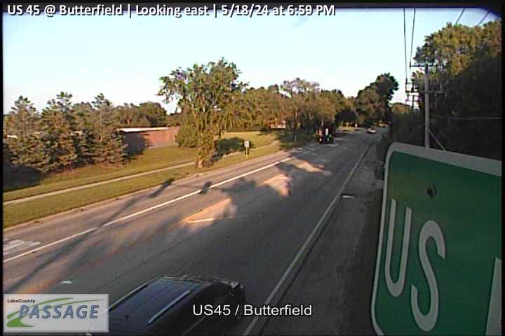 Traffic Cam US 45 at Butterfield