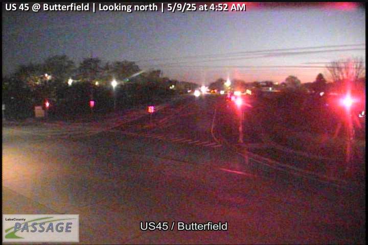 camera snapshot for US 45 at Butterfield