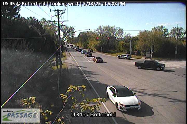 Traffic Cam US 45 at Butterfield