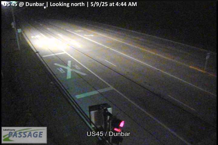 camera snapshot for US 45 at Dunbar