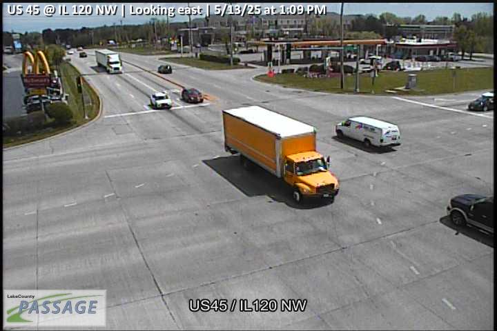 Traffic Cam US 45 at IL 120 NW