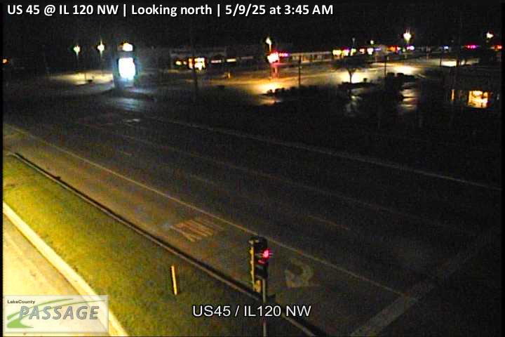 camera snapshot for US 45 at IL 120 NW