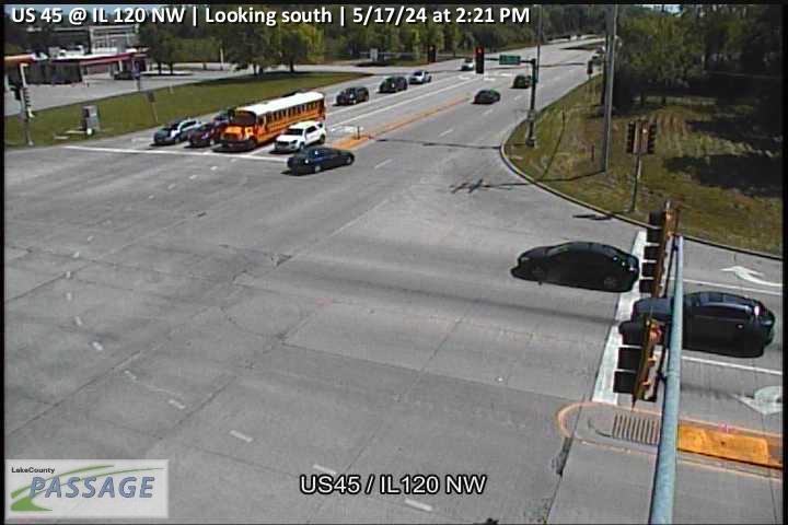 Traffic Cam US 45 at IL 120 NW