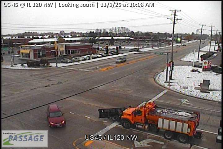 Traffic Cam US 45 at IL 120 NW