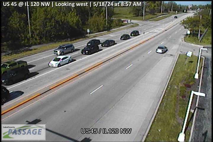Traffic Cam US 45 at IL 120 NW