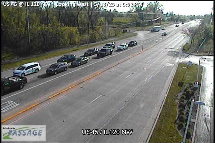 Traffic Cam US 45 at IL 120 NW