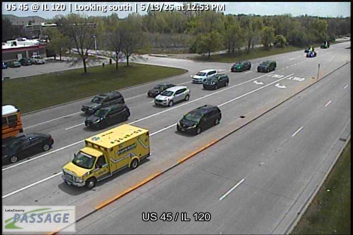 Traffic Cam US 45 at IL 120