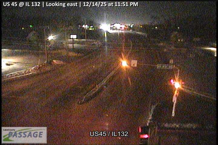 Traffic Cam US 45 at IL 132