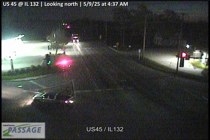 camera snapshot for US 45 at IL 132