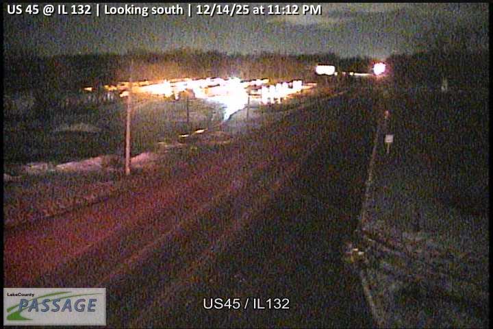 Traffic Cam US 45 at IL 132