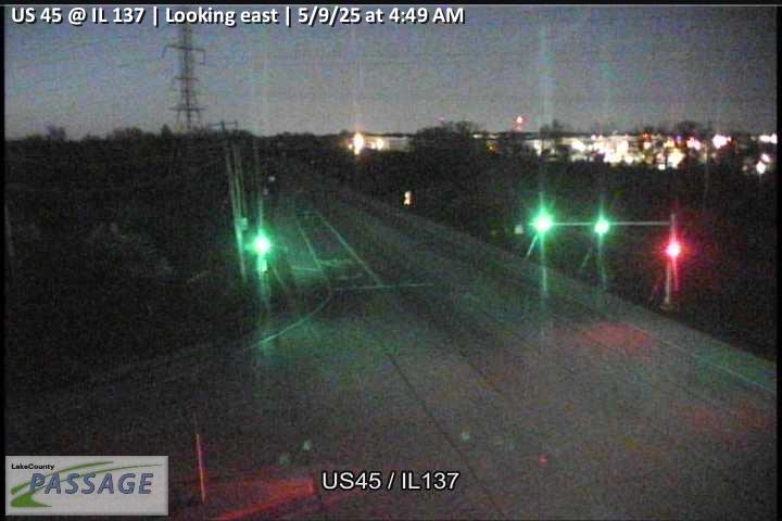 Traffic Cam US 45 at IL 137