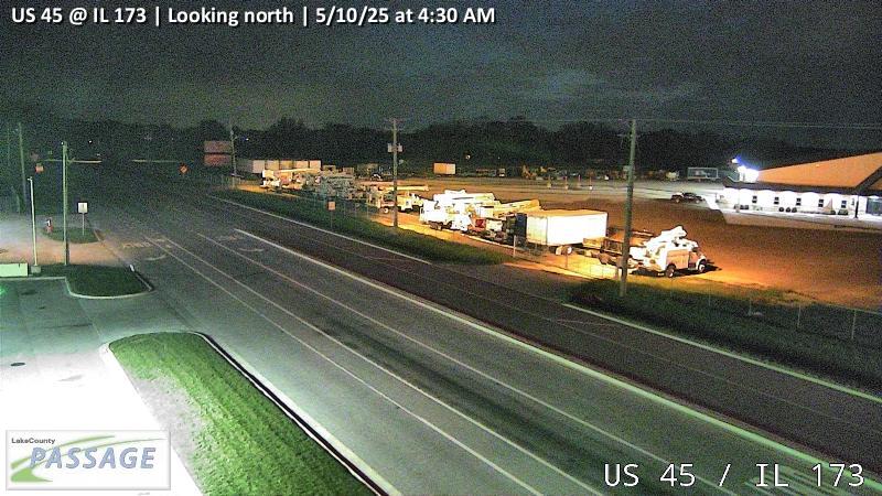 camera snapshot for US 45 at IL 173