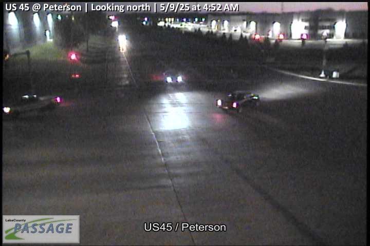 camera snapshot for US 45 at Peterson