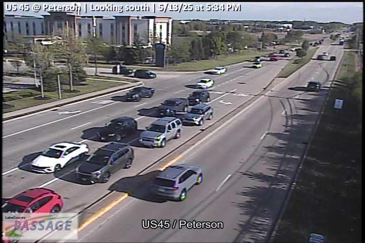 Traffic Cam US 45 at Peterson - S