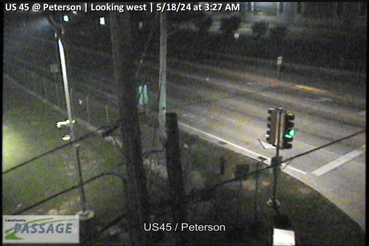 Traffic Cam US 45 at Peterson