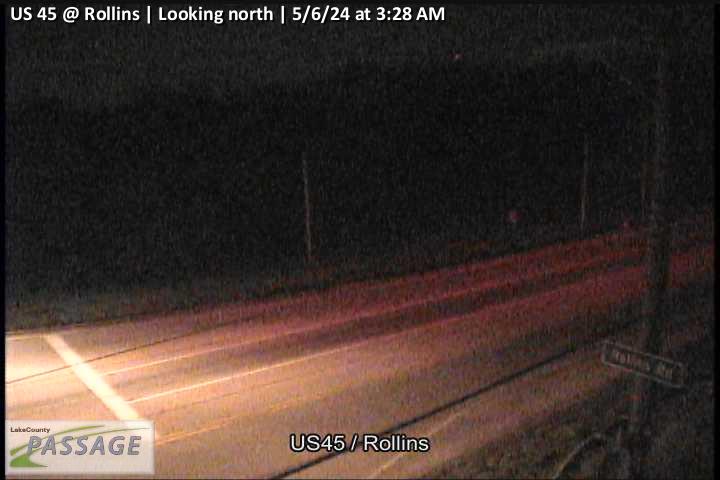camera snapshot for US 45 at Rollins