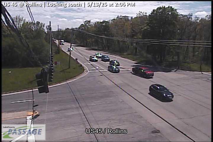 Traffic Cam US 45 at Rollins - S