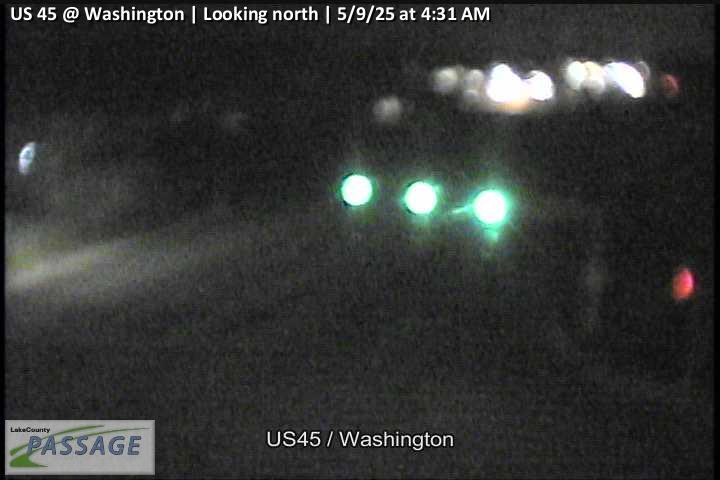 camera snapshot for US 45 at Washington